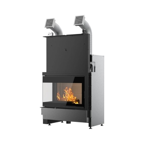 Palazzetti Kamineinsatz Ecomonoblocco WTX 80 N18 Eckkamin